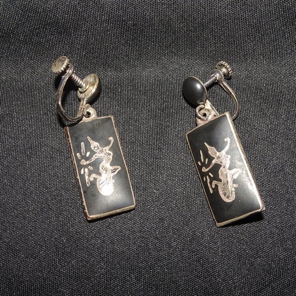 siam sterling earrings